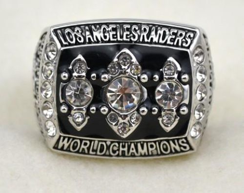 NFL Oakland Raiders World Champions Silver Ring_2